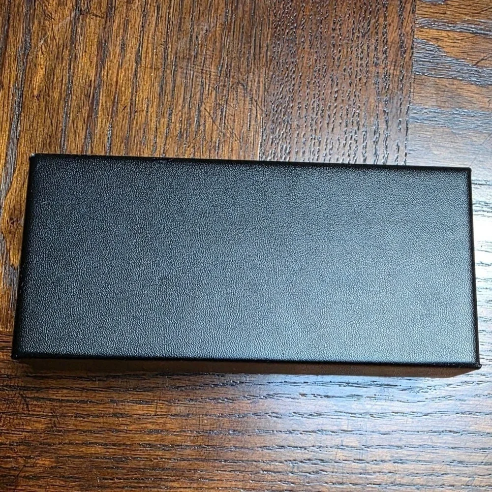 Hugo Boss Sunglasses Case Unisex OS Black Excellent Hard Shell Debossed Logo